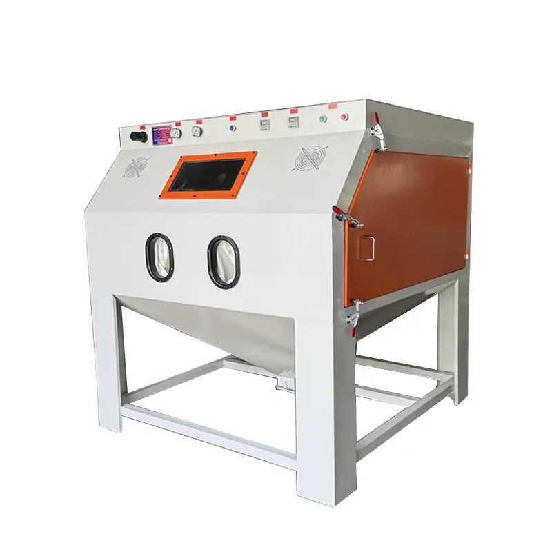 Mesin sandblasting kabinet sandblasting manual